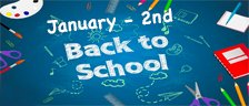 Jan - 2nd - Back to School